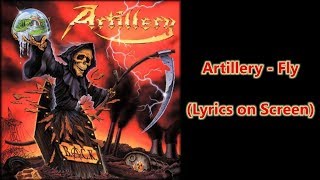 Artillery - Fly (Lyrics on Screen)