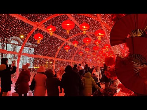 прямой эфир: китайский новый год в центре Москвы сегодня 10.02.2024