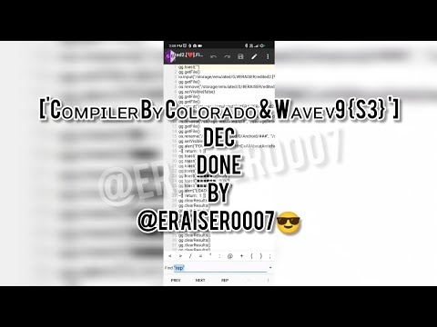 #COLORADO V9 ENCRYPTION REMOVING BLOCKERS WITH LASM || TUTORIAL 63 ||DEC BY @ERAISER0007 || @ERAISER