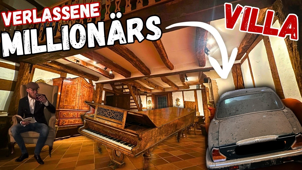 VERLASSENE MILLIONÄRS VILLA GEFUNDEN‼️🤯Unglaublicher Fund!😧| LOST PLACES