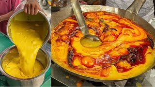 India's MOST BUTTERY Kadhi Chawal😱😱 Double Butter Tadka😳😳 Indian Street Food | Ghaziabad