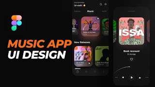 Music App UI Design in Figma | Step by Step Tutorial screenshot 5