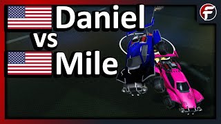 Daniel (Rank 1 NA) vs Mile | Rocket League 1v1 Showmatch