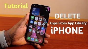 How to Delete Apps From App Library on iPhone