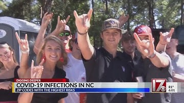 Which ZIP codes carry the highest COVID risk? This map breaks it down