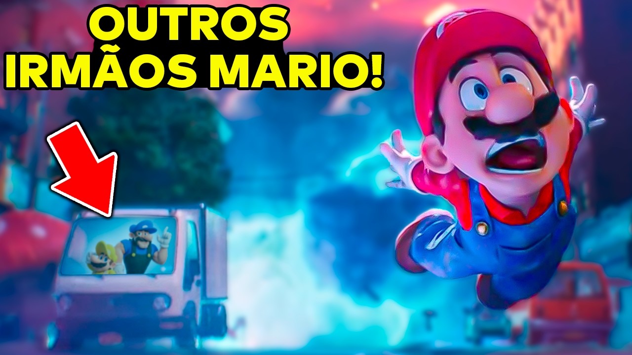 O MISTÉRIO do IRMÃO PERDIDO do Mario e do Luigi! (Super Mario Galaxy Filme)