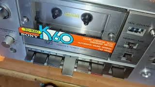 Sony TC-K60 продолжение - YouTube