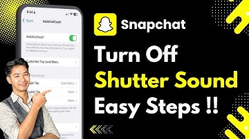 How To Turn Off Snapchat Shutter Sound !