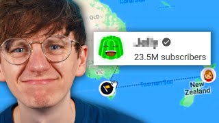 This BIG Youtuber Challenged Me To Geoguessr...