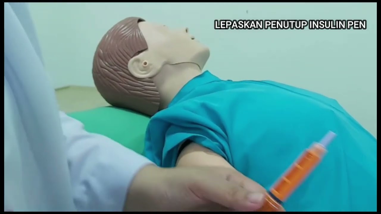 Cara Penyuntikan Insulin dengan Menggunakan Insulin Pen - Ruang Wijaya Kusuma RSUD Banyumas