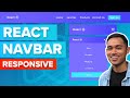 React Navbar Tutorial - Beginner React JS Project