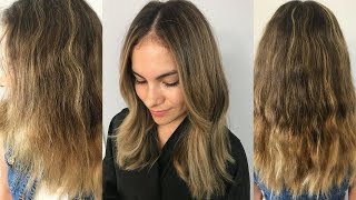 Homebre to Balayage // Easily Blend Stripey Highlights with Gorgeous Results // Daniella Benita
