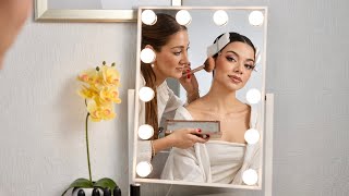 ASMR Luxury Bridal Makeup Trial | Soft Glam, Gentle Touch & Relaxing Personal Attention Soft-Spoken screenshot 3