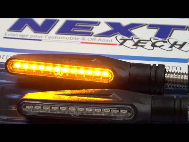 Clignotants Moto LED Séquentiels Dynamiques Canbus Next-Tech®