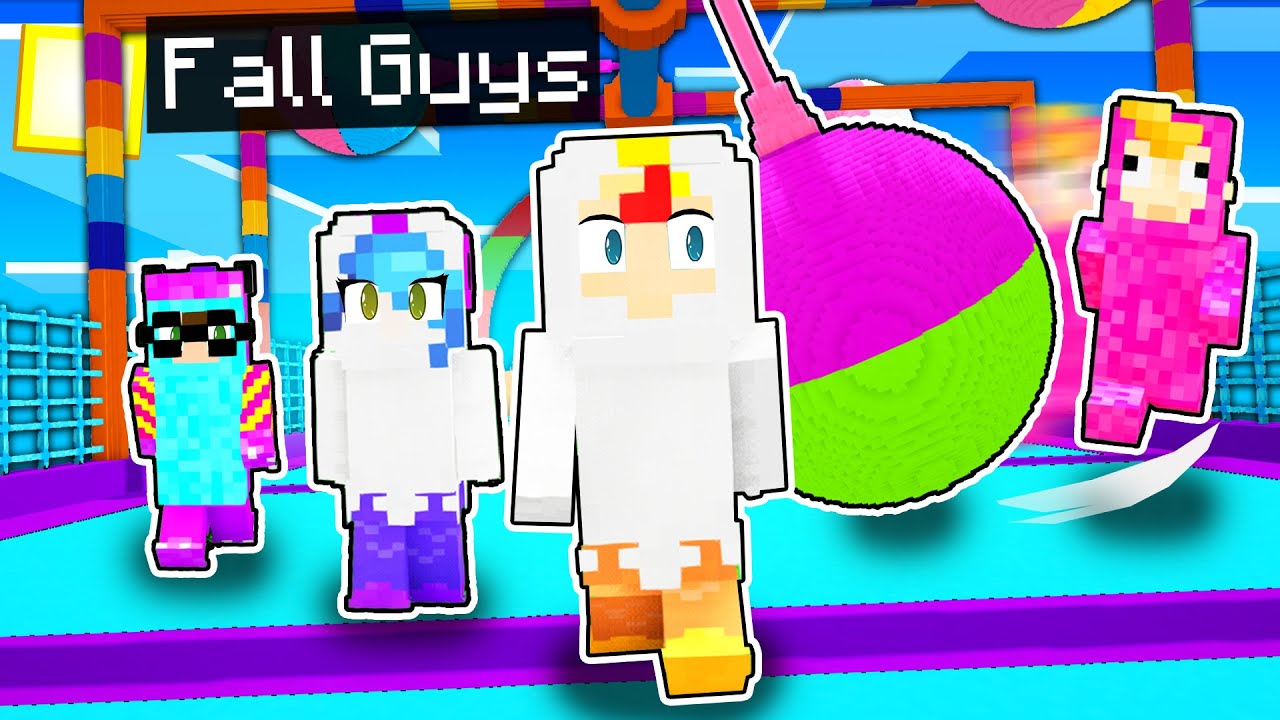 Ho CREATO Fall Guys Su Minecraft! - YouTube