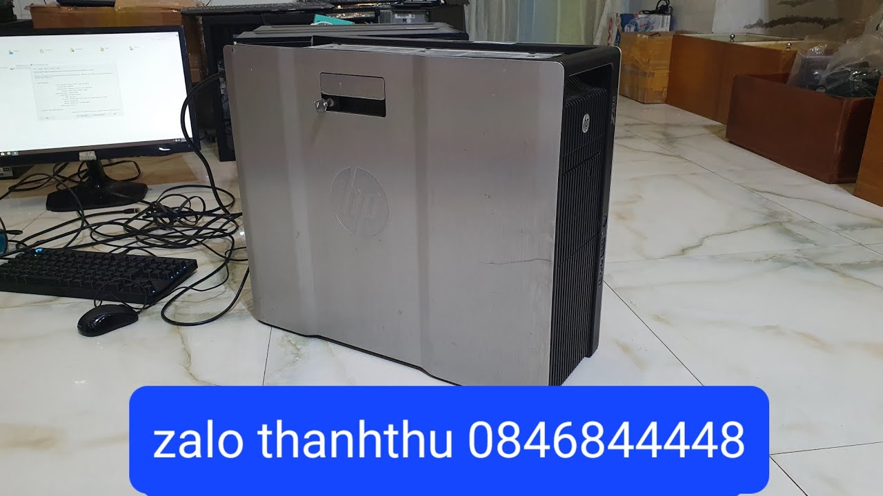 Đã chốt. PC HP Z820 Workstation, xeon 2695× 2( 48cpu), ram 64, ssd