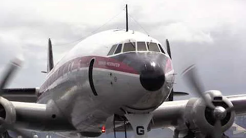 HARS connie and convair takeoff for Avalon
