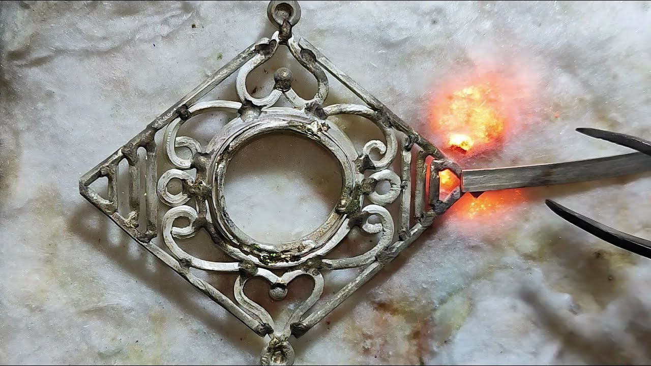 Silver Ring Making Process | Handmade Silver Ring - YouTube