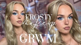 POV: Getting Ready w/ Ur Chatty MUA Bestie ~ a frosty makeup tutorial (its giving zara larsson)