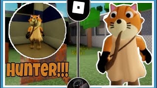 HOW TO GET HUNTER BADGE + MORPH/SKIN SHOWCASE AND JUMPSCARE!!! | Roblox Insane Series RP