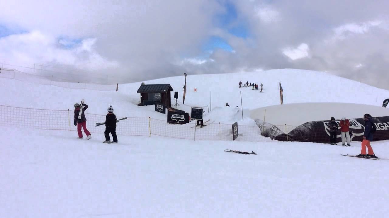 Alex from Antenne Handicap doing corkscrew Airbag jump