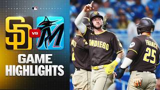 Padres vs. Marlins Game Highlights (7/25/26) | MLB Highlights