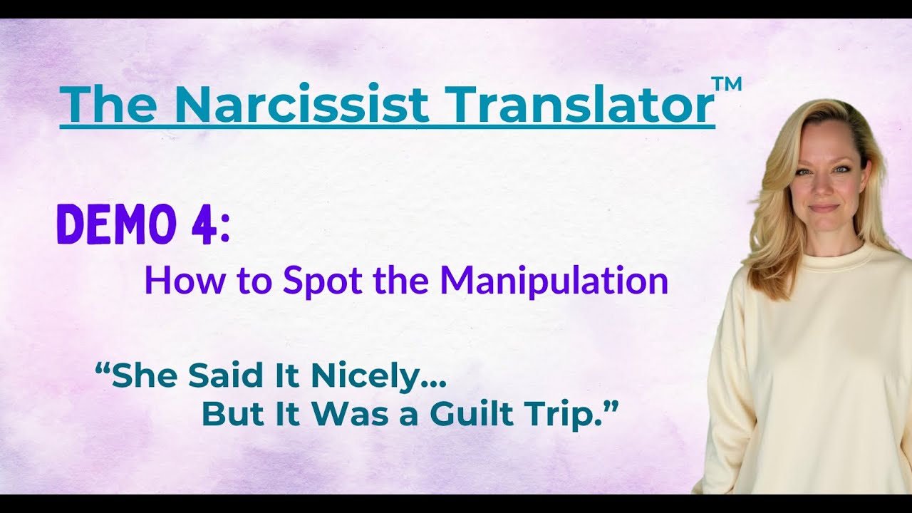 How to Spot Narcissistic Manipulation from a Message | Dana’s Story ...