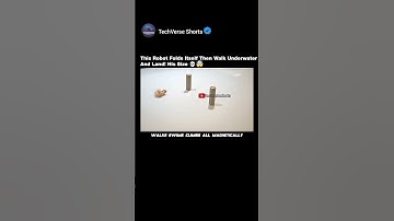 🎴 This robot folds, walks & swims!#shorts