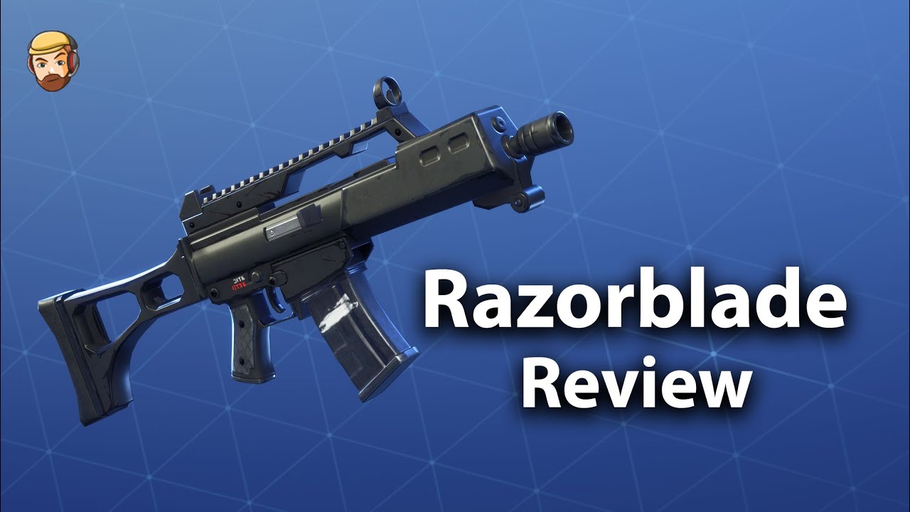 Gun Razorblade Razorblade Review - Burst Assault Rifle - YouTube