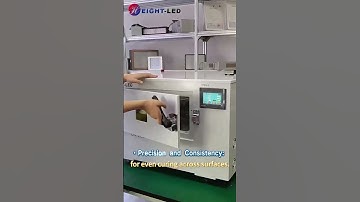 UV LED Nitrogen Oven for Wafer Ungluing/UV glue curing#electronica  #wafer #semiconductor