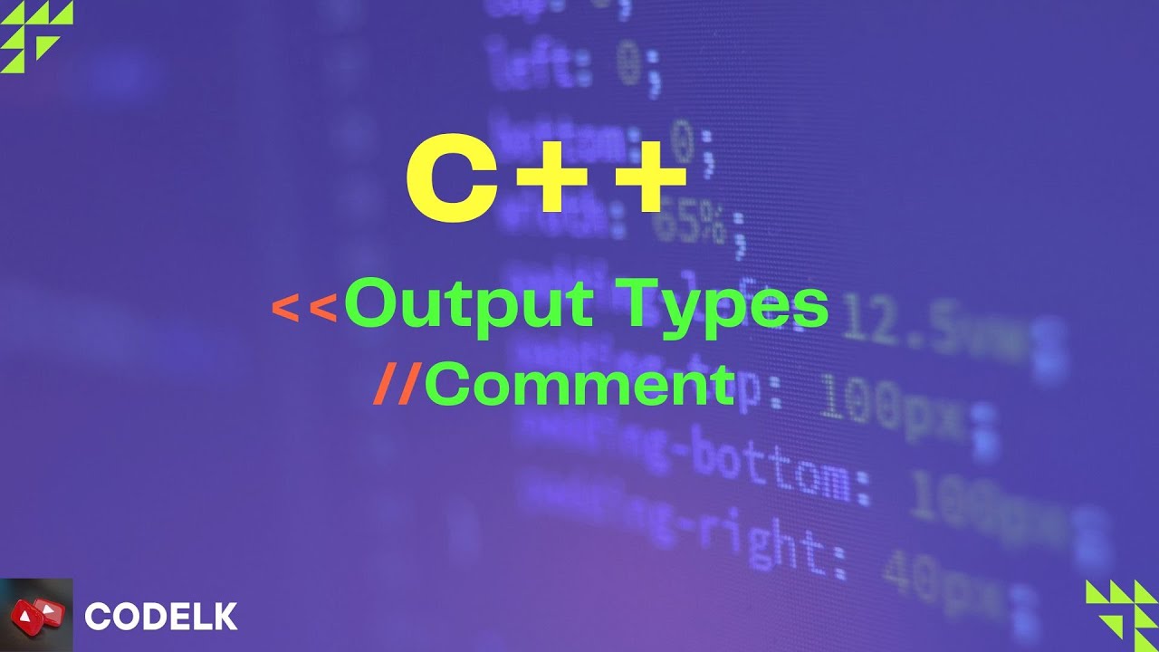 Mastering C++ Output & Comments | Easy Guide for Beginners - YouTube
