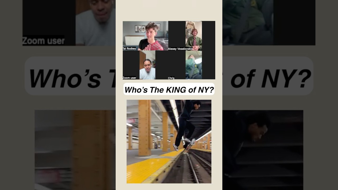 Лучшие скейтбордисты Нью-Йорка