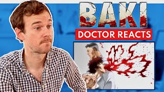 Real Doctor Breaks Down BAKI // Anime Reaction