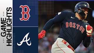 Red Sox vs. Braves Game Highlights (5/10/23) | MLB Highlights