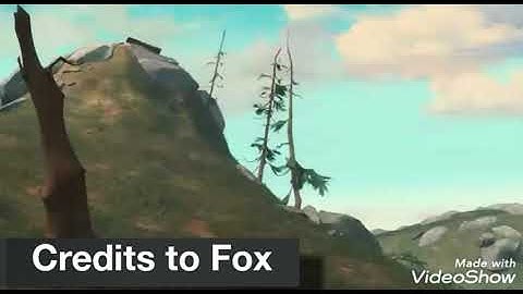 Ice Age: The Meltdown: Log riding/ possum flinging