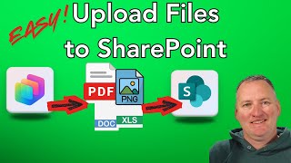 Copilot Studio chat, let users Upload files to SharePoint