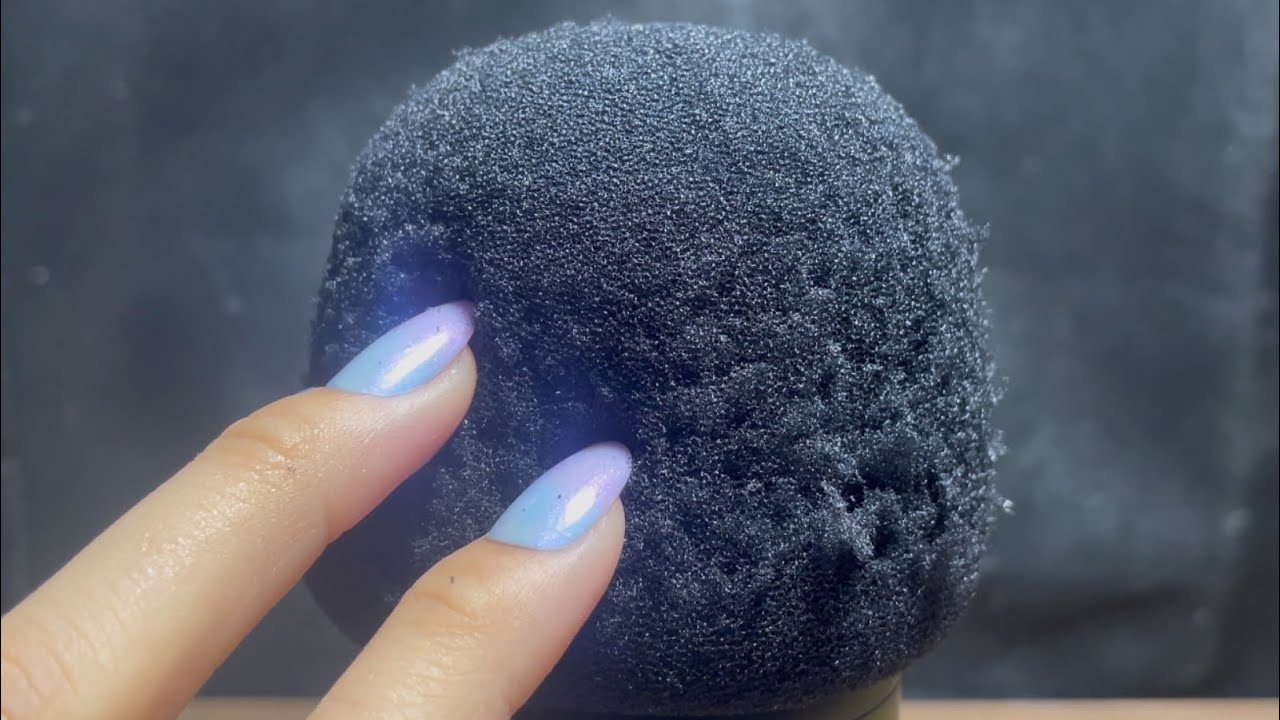 ASMR fast and aggressive mic scratching!! | ⚠️Loud destroys mic - YouTube