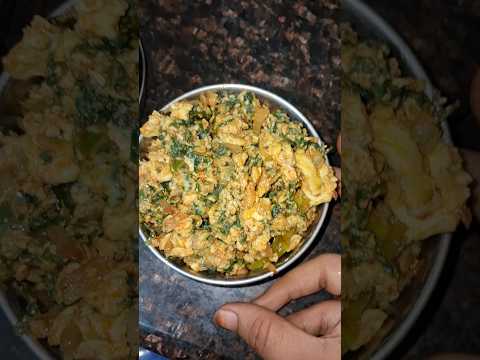 #manusujjukitchen లో ఈ రోజు స్పెషల్ #palakeggburji