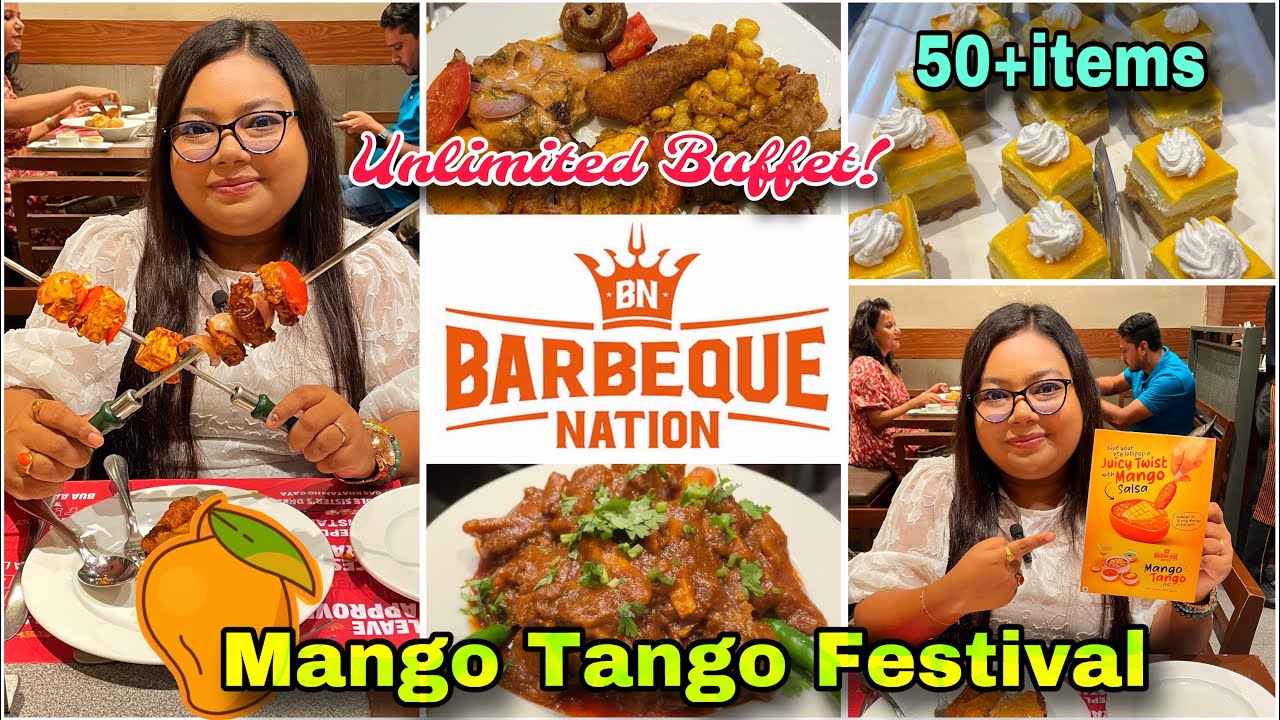 Barbeque Nation Buffet তে Mango festival 🥭🥭  | BBQ Nation Buffet 😍| Best Buffet in kolkata