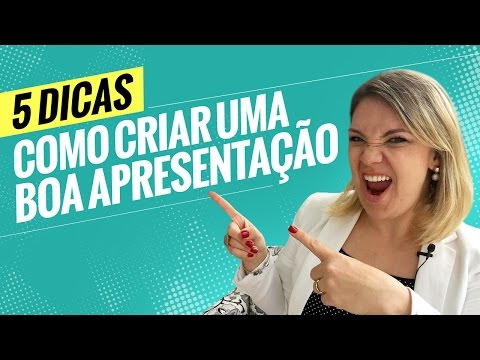 Vídeo: Como Planejar Uma Apresentação