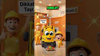 🎨 Küçük Eller Büyük Çizimler! 🚜 Bebek Şarkıları, Çocuk Videoları, Çocuk Eğitimi, Forklift çizimi