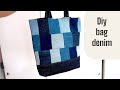 MIRA EL BOLSO CREADO DE RETAZOS DE JEANS