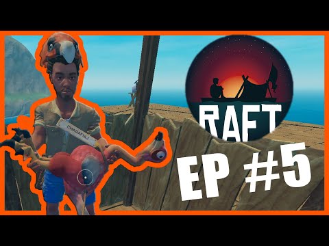 ქათამი რაფტზე! ცხოველები დავიჭირეთ! | RAFT #5 EP - S2
