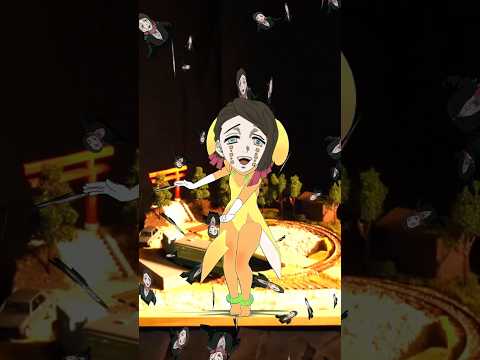 【#声真似】魘夢のレゼダンス！ #レゼダンス #チェンソーマン #RezeDance #ChainsawMan #IRISOUT #shorts #魘夢 #鬼滅の刃