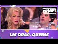 Benjamin Castaldi et Jean-Michel Maire déguisés en drag-queen