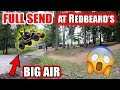 670cc HUGE GO KART JUMP!! (Redbeard & Ratherbwelding Collab!)