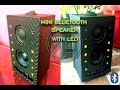 DIY MINI BLUETOOTH SPEAKER WITH MUSIC REACTIVATE LED