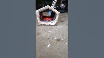 Mr Volcano Blacksmith Forge First Firing!