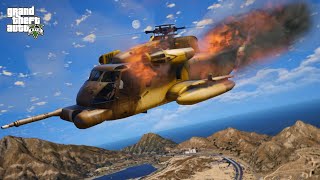 GTA 5 Helicopter Crashes - how surviveable are they?