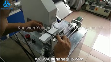 Wire harness flag label marking machine ZCUT-330